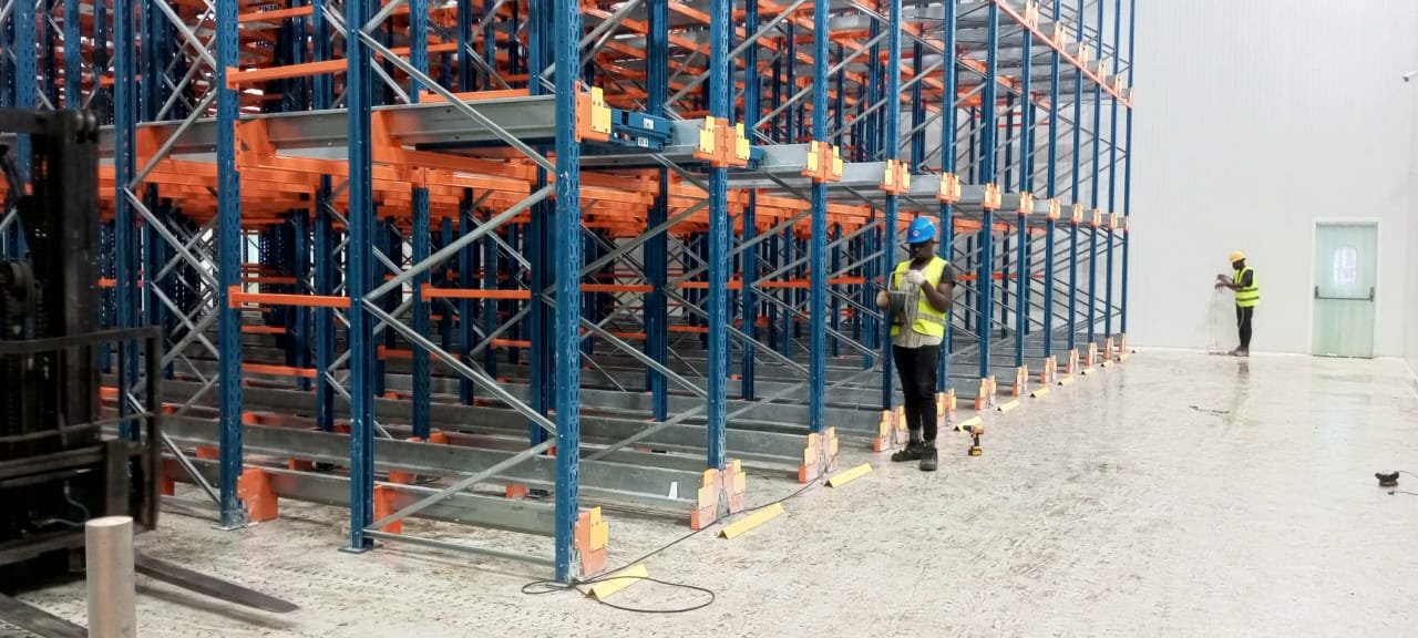 Racks sélectifs installés